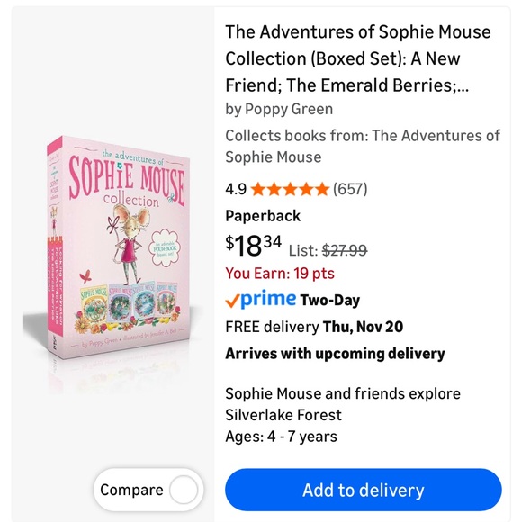 SOPHIE MOUSE Book Sets 💕 - Picture 4 of 5
